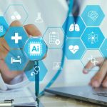 Medical technology, Doctors with stethoscopes, and Ai icon medical AI technology is utilized by doctors for diagnosing increasing the accuracy of patient treatments. Future of Healthcare.